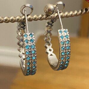 Lia Sophia "BLUE MIST" Earrings